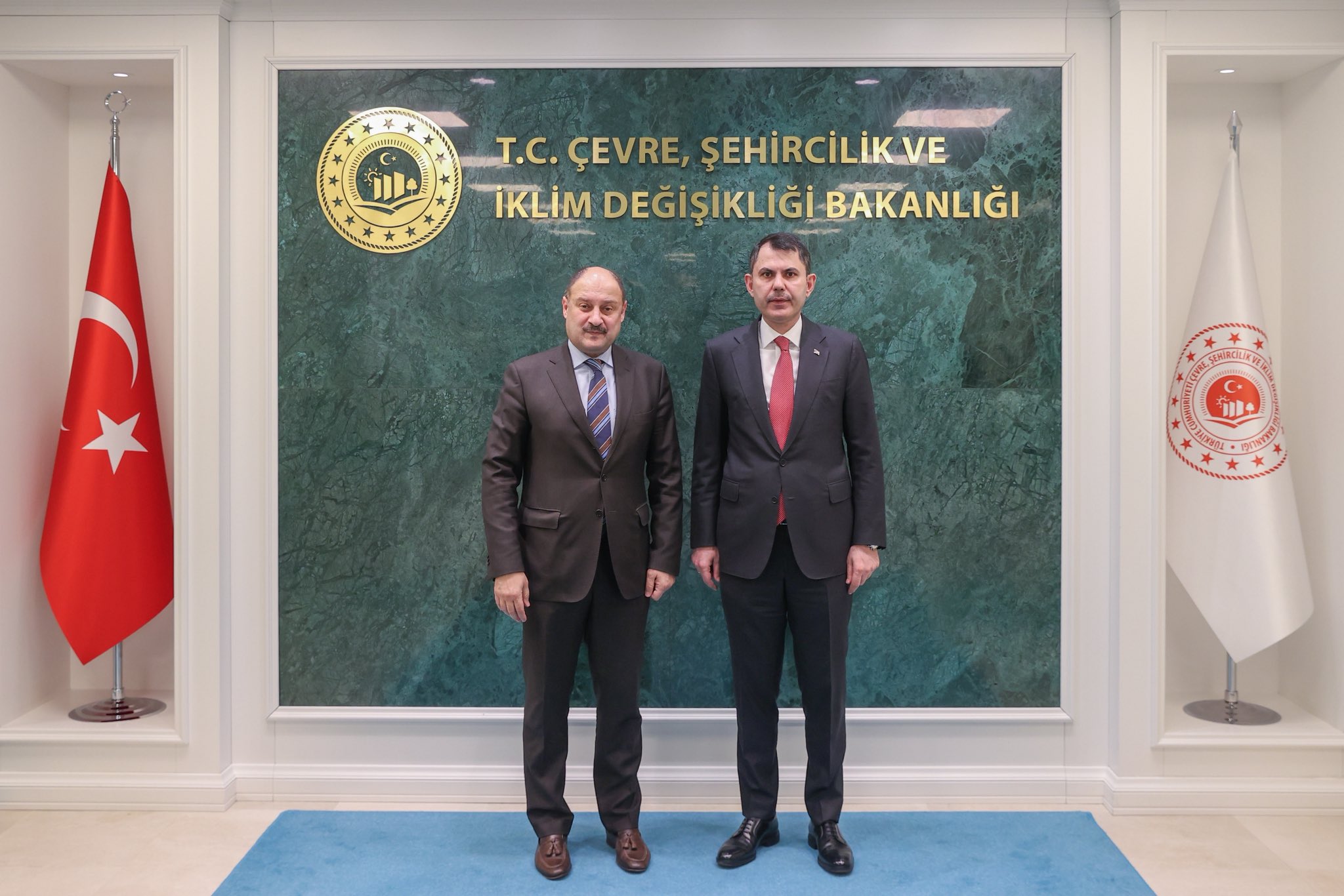 Gülpınar Bakan Kurum ile görüştü!