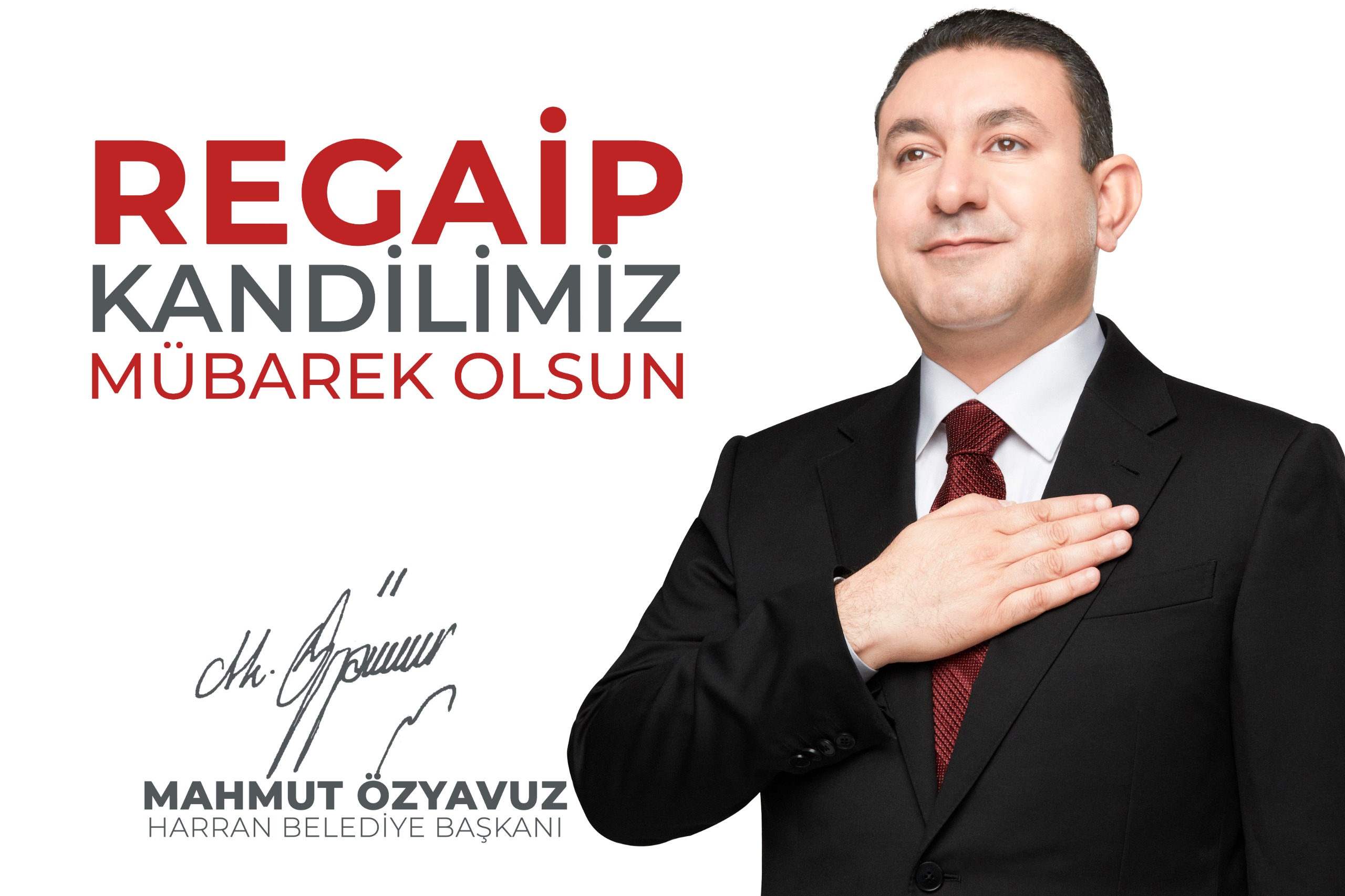 BAŞKAN ÖZYAVUZ: REGAİP KANDİLİ BARIŞ, HUZUR VE SAĞLIK GETİRSİN
