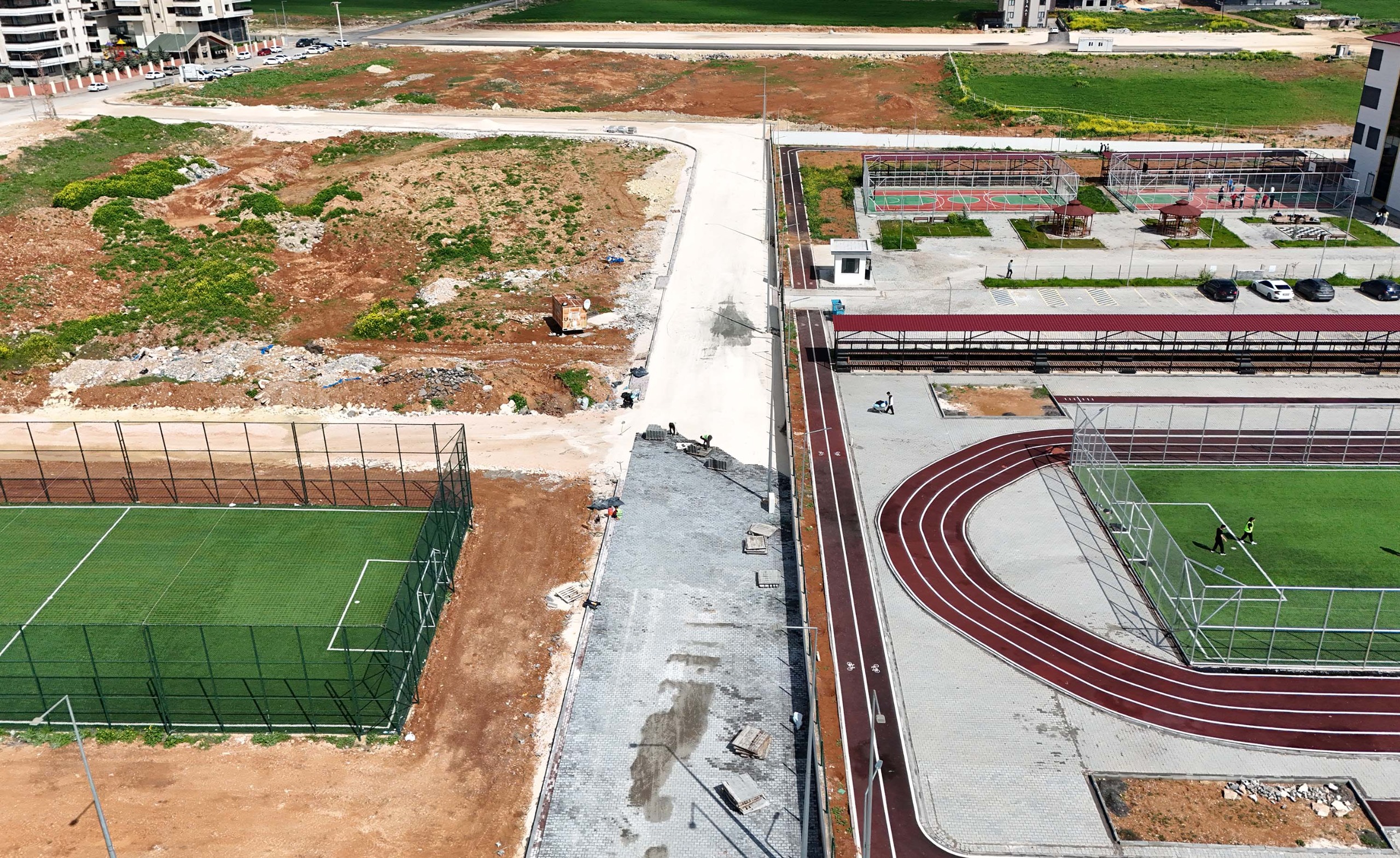 Haliliye Belediyesi’nden Dağeteği’ne modern yol çalışması!