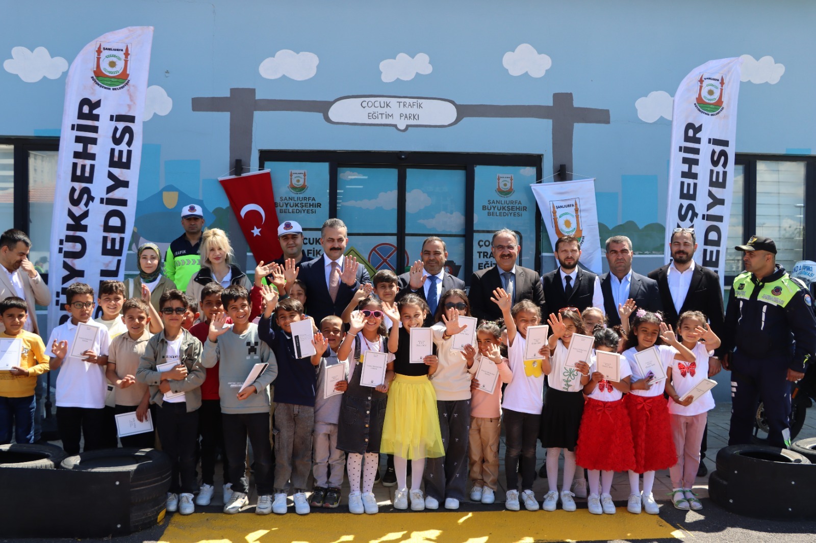 Şanlıurfa’da öğrencilere trafik eğitimi verildi