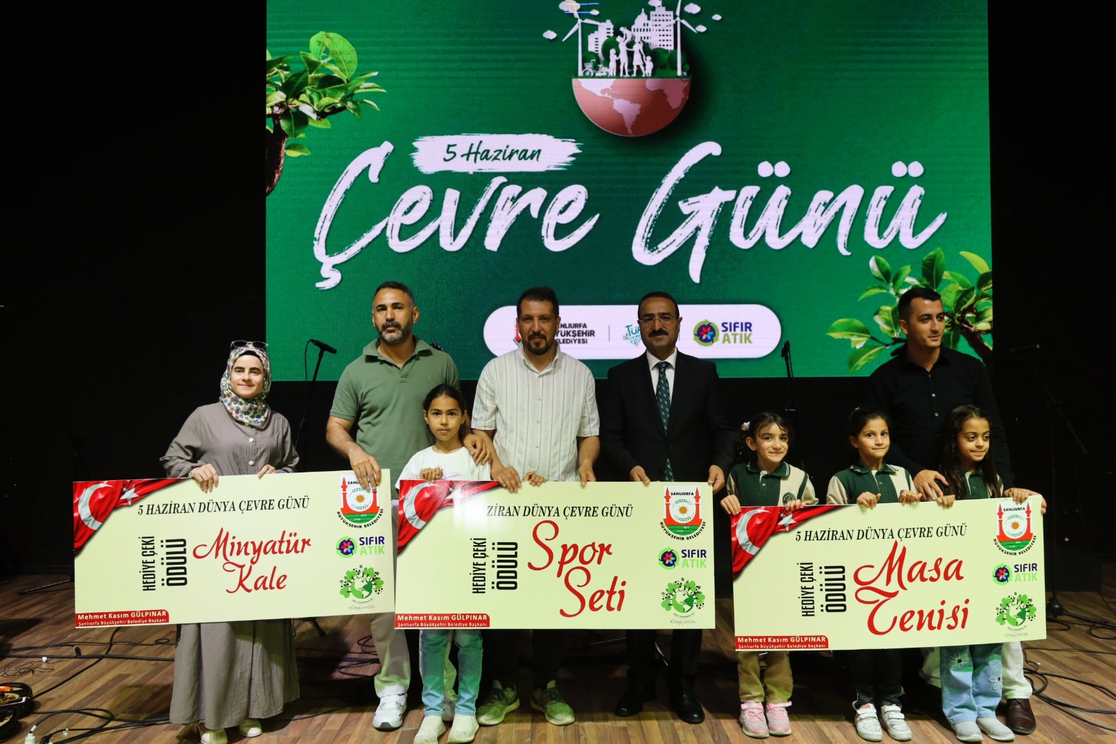 ŞANLIURFA’DA MİNİKLERE ÇEVRE BİLİNCİ AŞILANDI
