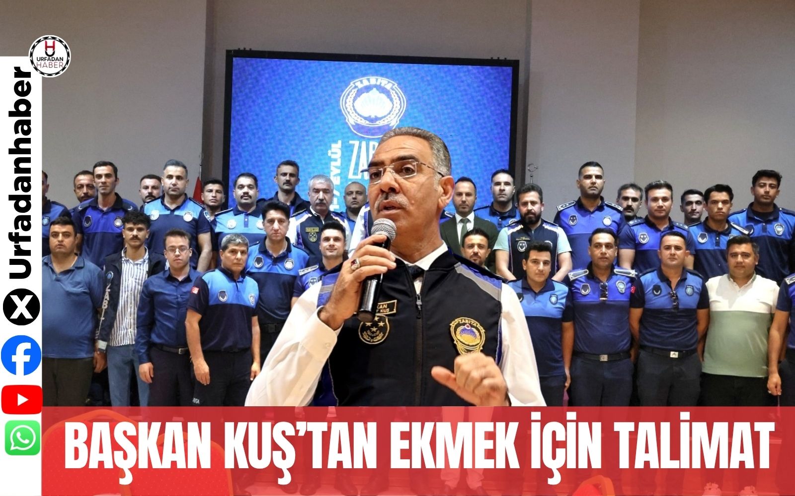 Başkan Kuş’tan Ekmek İçin Talimat 