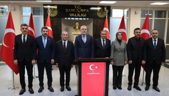 Çalışma ve Sosyal Güvenlik Bakanı Işıkhan Şanlıurfa’ya geldi!