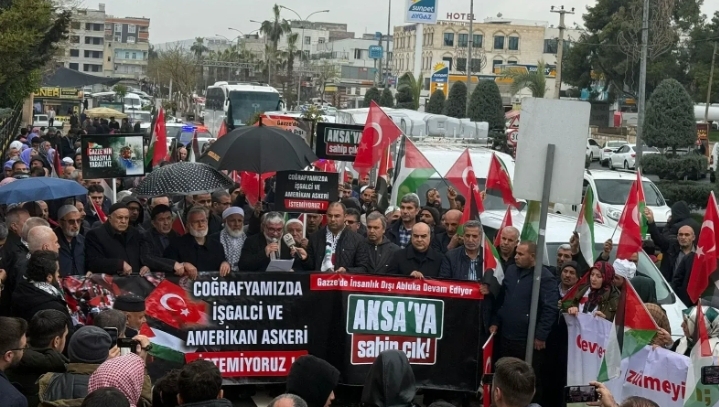 Şanlıurfa’dan siyonizme sert tepki: Coğrafyamızda işgalci istemiyoruz!