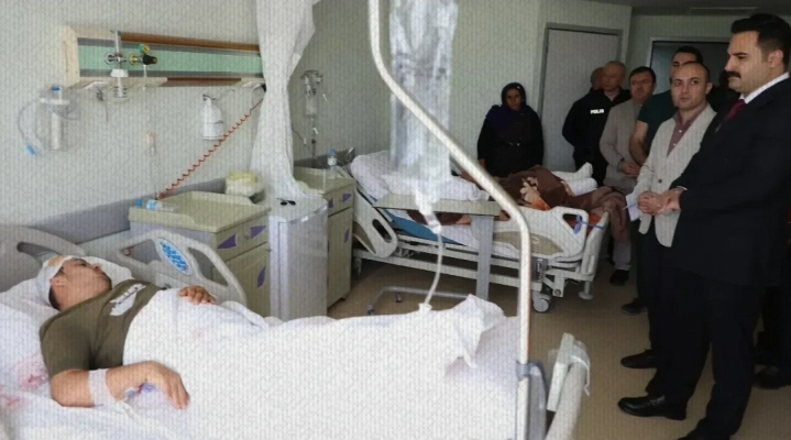 Viranşehir Kaymakamı Ülkü’den yaralılara ziyaret!
