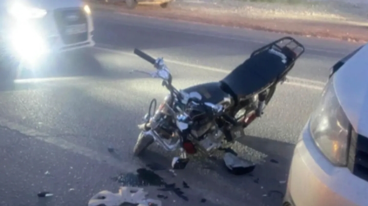 Şanlıurfa’da otomobil ile motosiklet çarpıştı: 1 yaralı