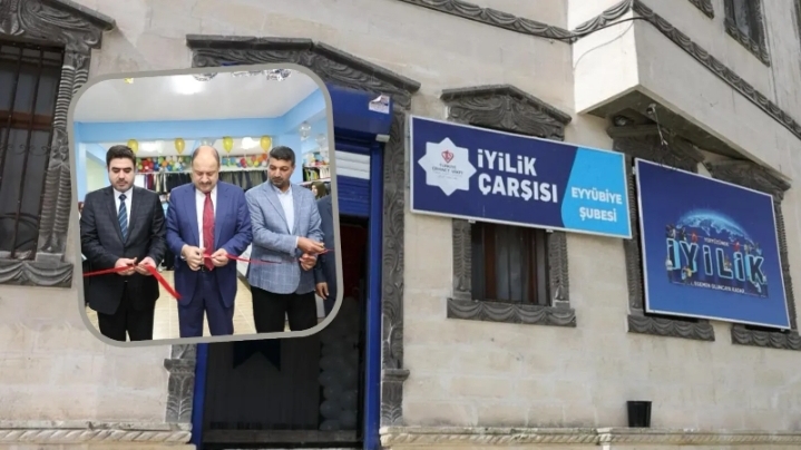 Şanlıurfa'da İyilik Çarşısı Hizmete Açıldı 