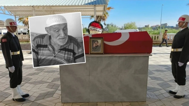 Şanlıurfa’da Kore Gazisi son yolculuğuna uğurlandı!
