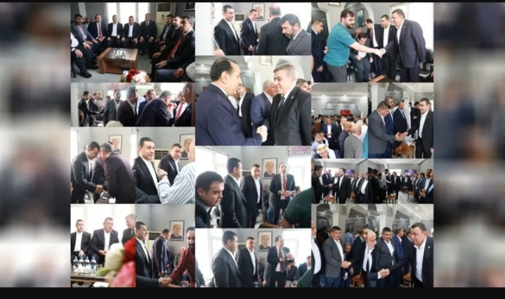 MHP Şanlıurfa İl Başkanlığı, Kurban Bayramı dolayısıyla bayramlaşma programı düzenledi.