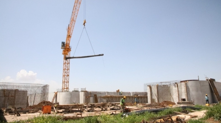 Suruç’a çevre nefesi olacak dev tesiste çalışmalar hızla ilerliyor