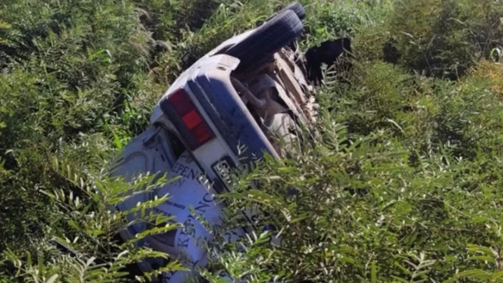 Şanlıurfa’da otomobil şarampole yuvarlandı: 1 yaralı