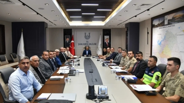 Şanlıurfa’da okullarda güvenlik önlemleri masaya yatırıldı
