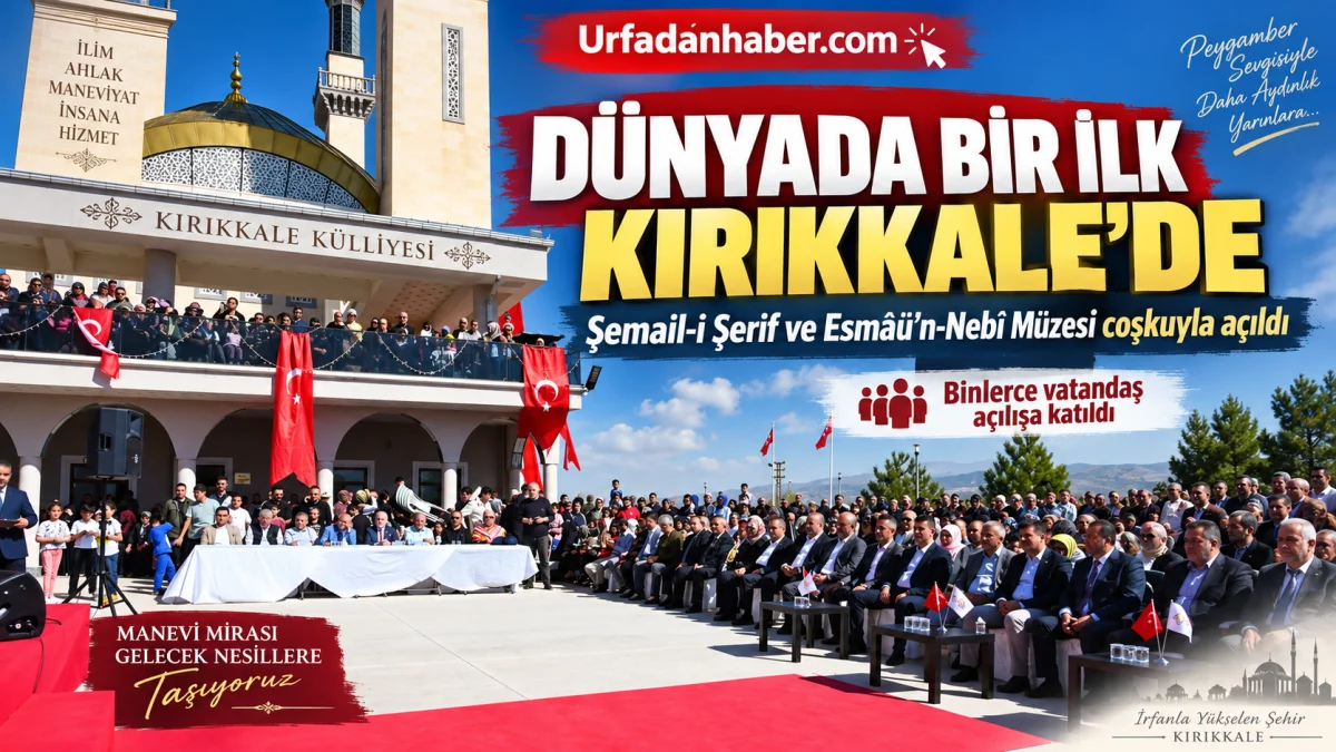 Dünyada Bir İlk Olarak Tanıtıldı! Kırıkkale’de Peygamber Sevgisini Yaşatacak Müze Açıldı