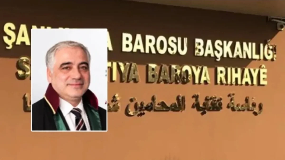 Şanlıurfa Barosu’nun yeni başkanı belli oldu