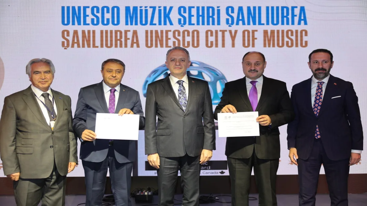 ŞANLIURFA, UNESCO MÜZİK ŞEHİRLERİ ZİRVESİNE EV SAHİPLİĞİ YAPIYOR