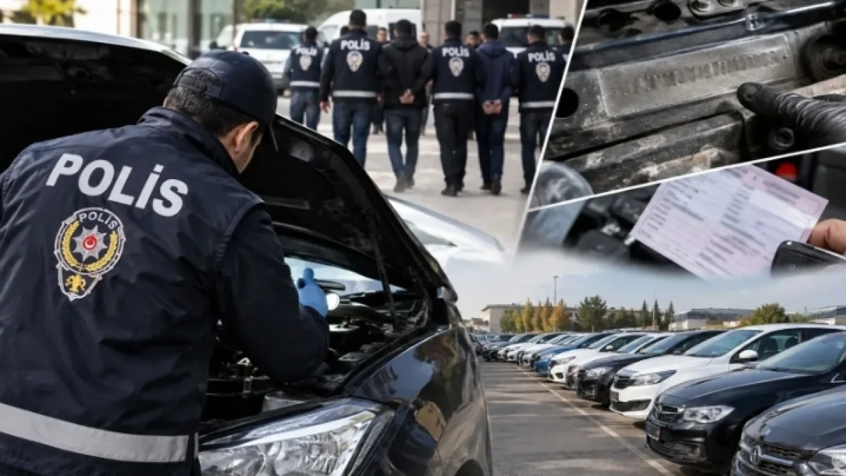 4 ilde change operasyonu! 61 araç üzerinden dolandırıcılık iddiası