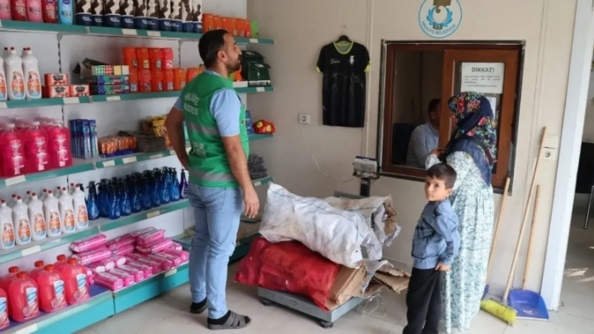 Haliliye’de Atıklar Değer Kazanıyor