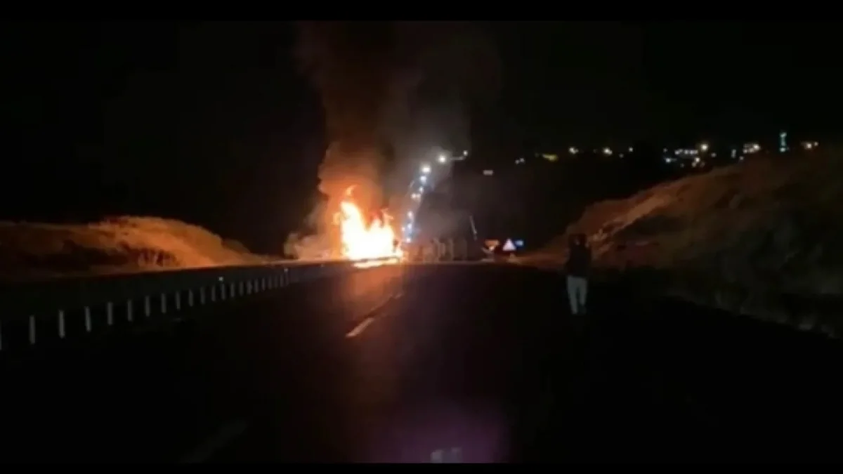 Şanlıurfa’da TIR kazası! Sürücü hayatını kaybetti
