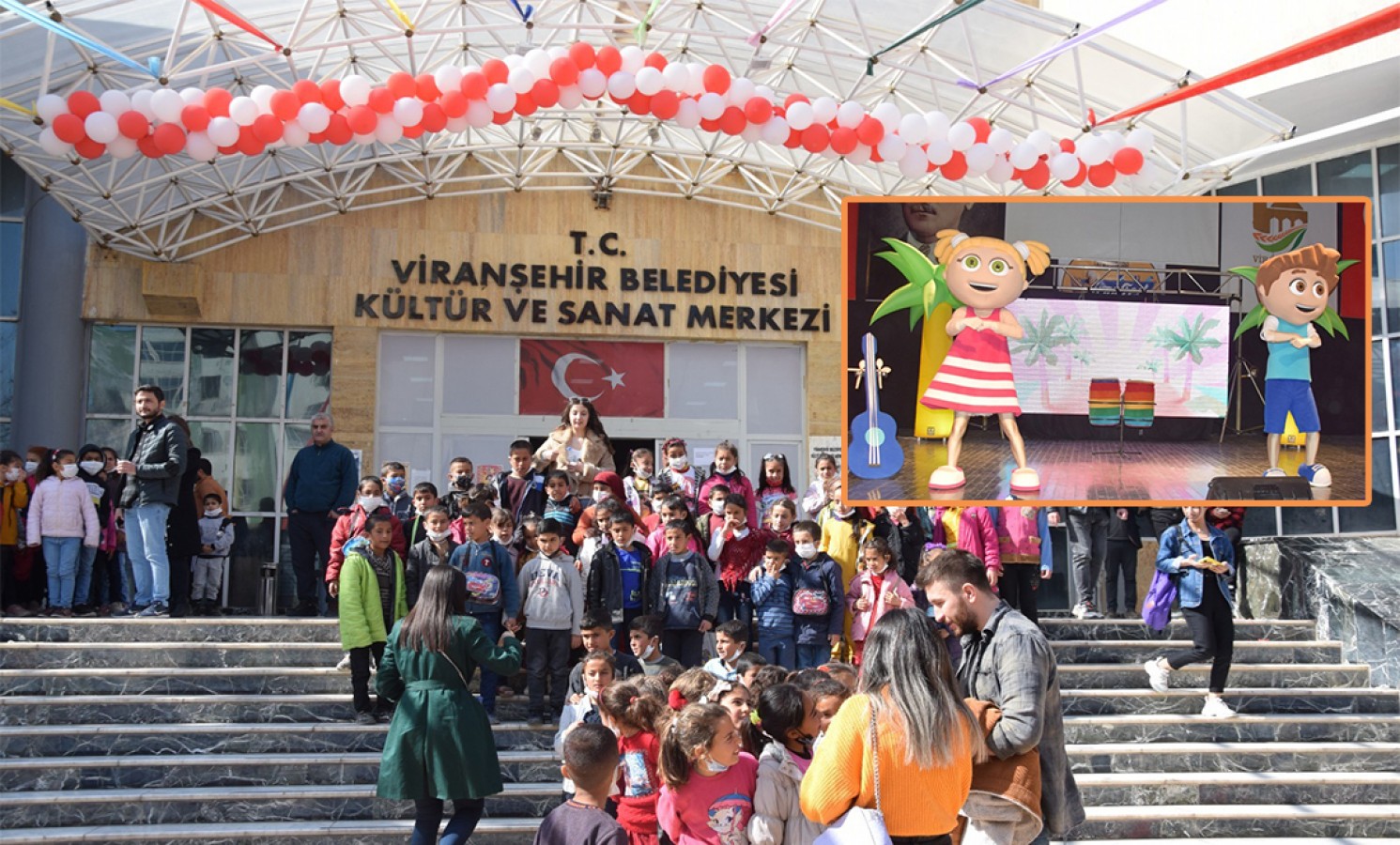 Festival günlerinde çocuklar unutulmadı!
