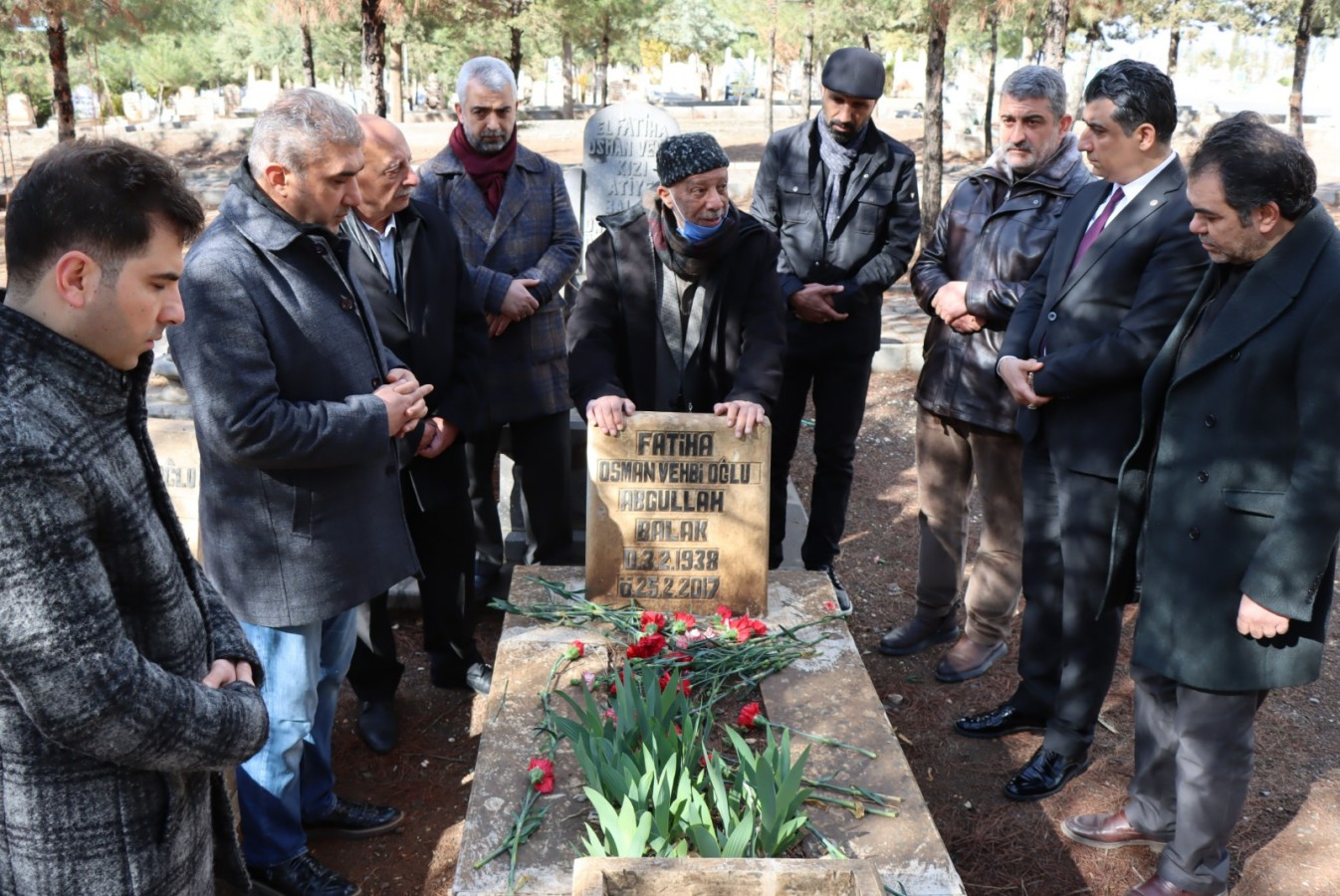 Abdullah Balak mezarı başında anıldı