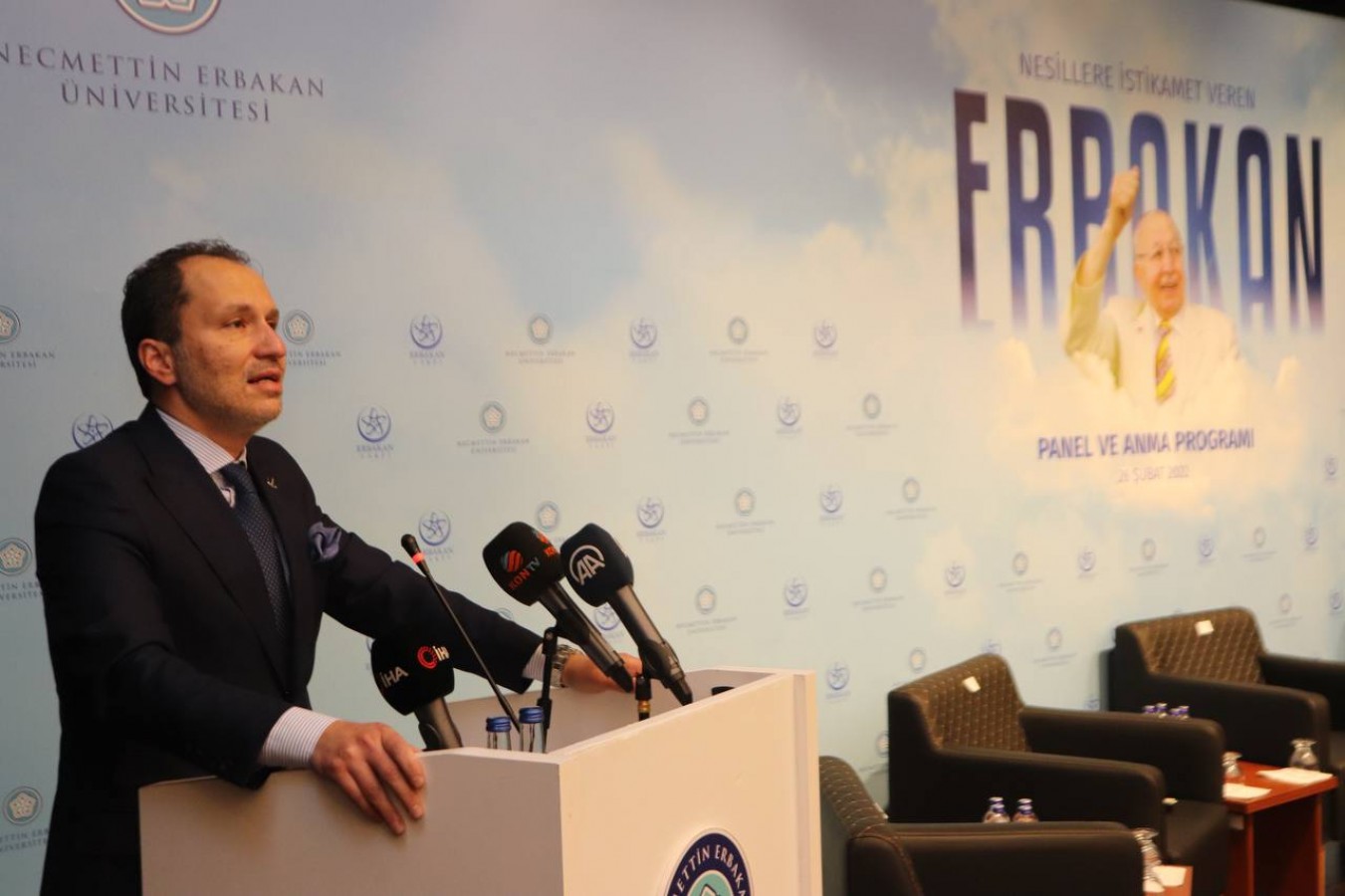 Necmettin Erbakan, vefatının yıldönümünde anıldı
