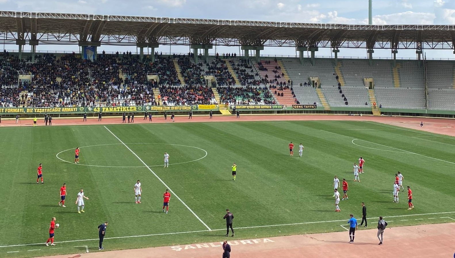 Şanlıurfaspor sahasında Zonguldak Kömürspor ile berabere kaldı