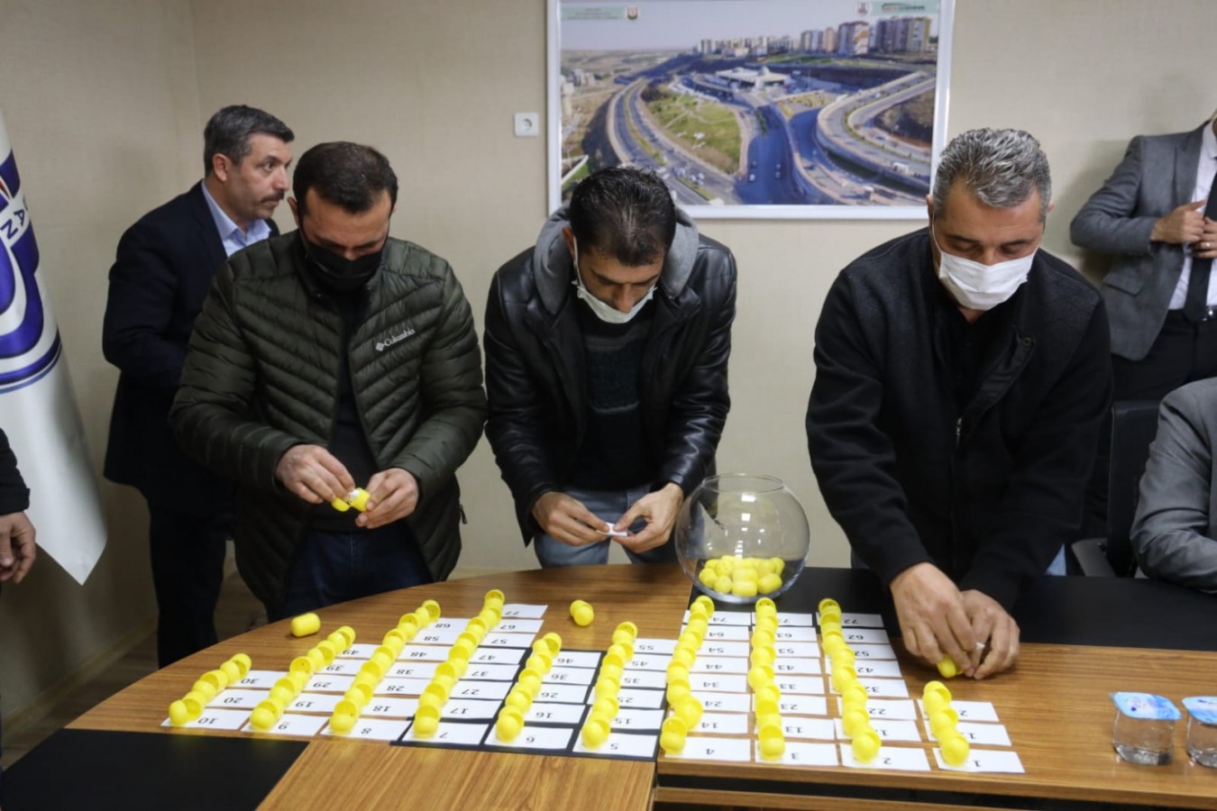 Belsan’da şoför alımı kura ile belirlendi