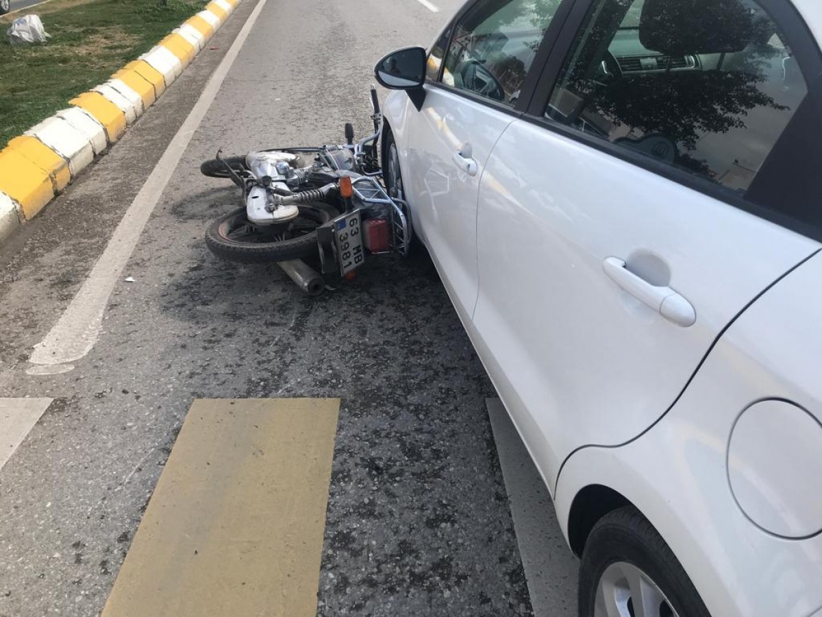 Haliliye’de trafik kazası!