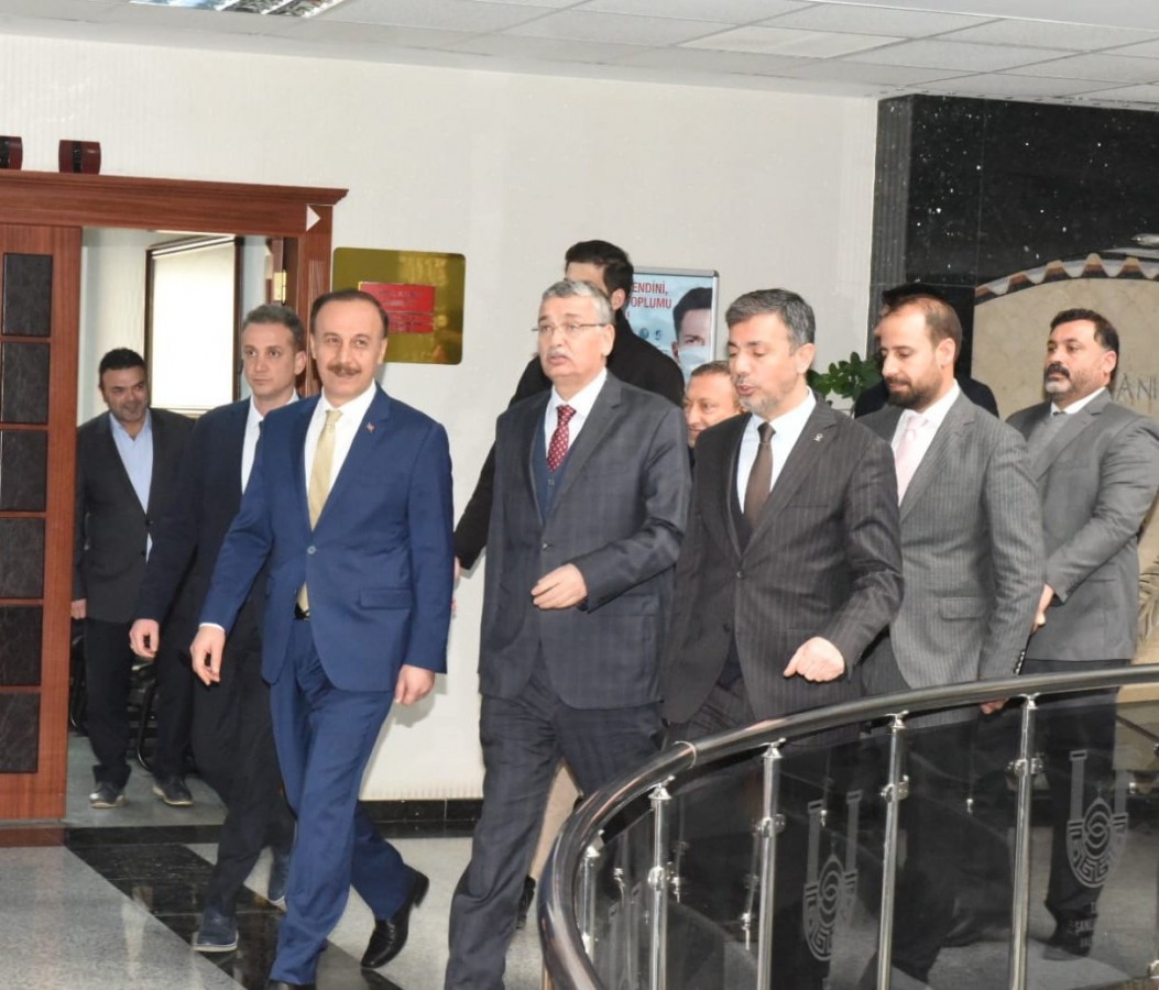 Celalettin Güvenç Urfa’da temaslarda bulundu