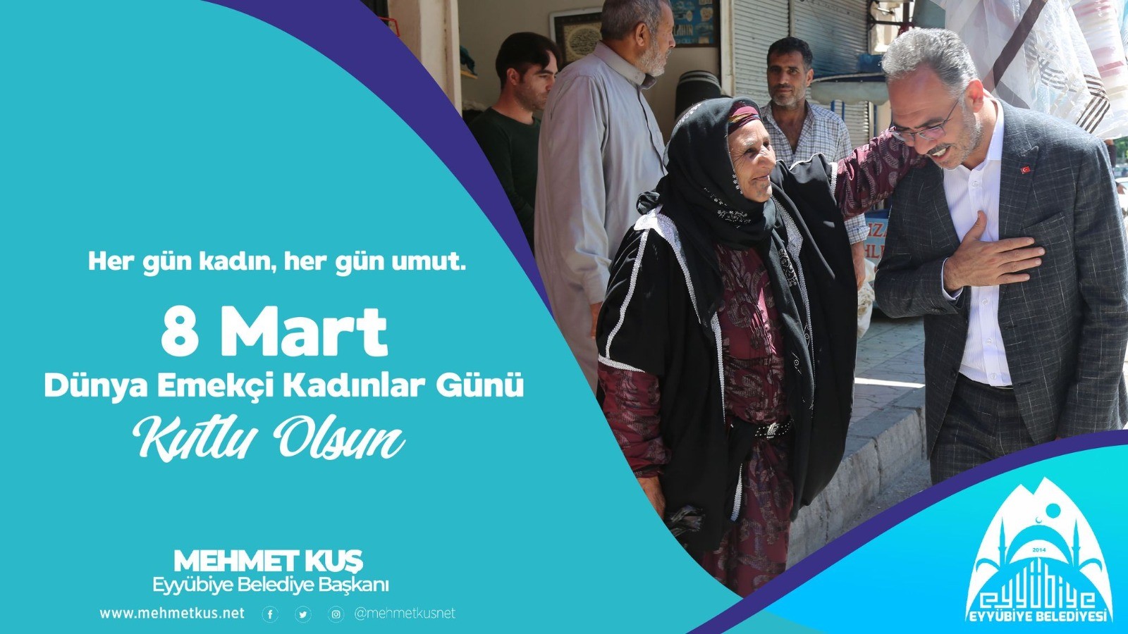 Başkan Kuş'tan 8 Mart Dünya Kadınlar Günü mesajı