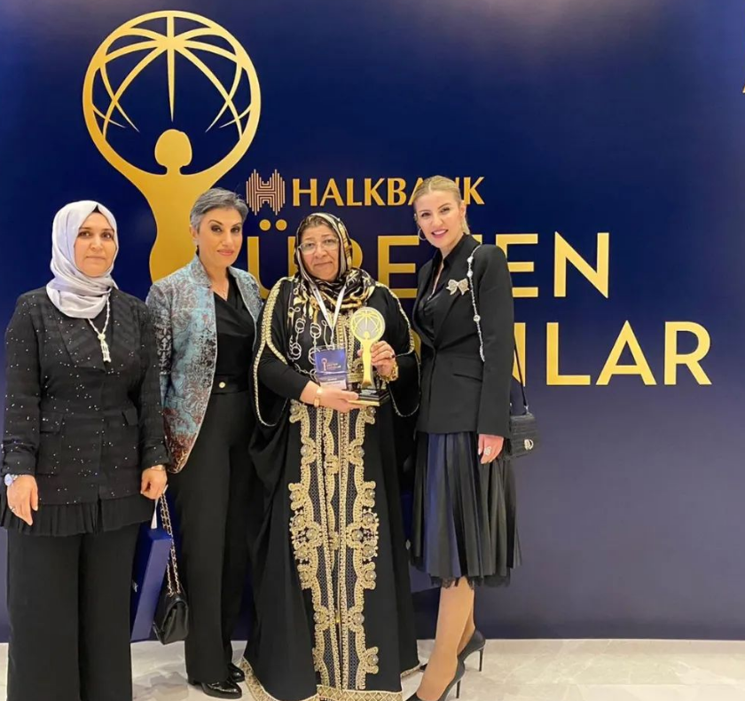 Urfalı kadın girişimciye başarı ödülü