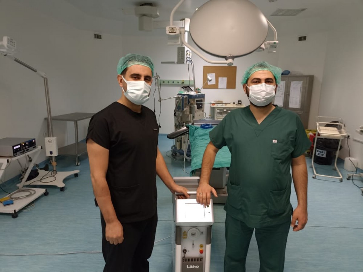 Viranşehir’de lazer yöntemiyle ilk ameliyat