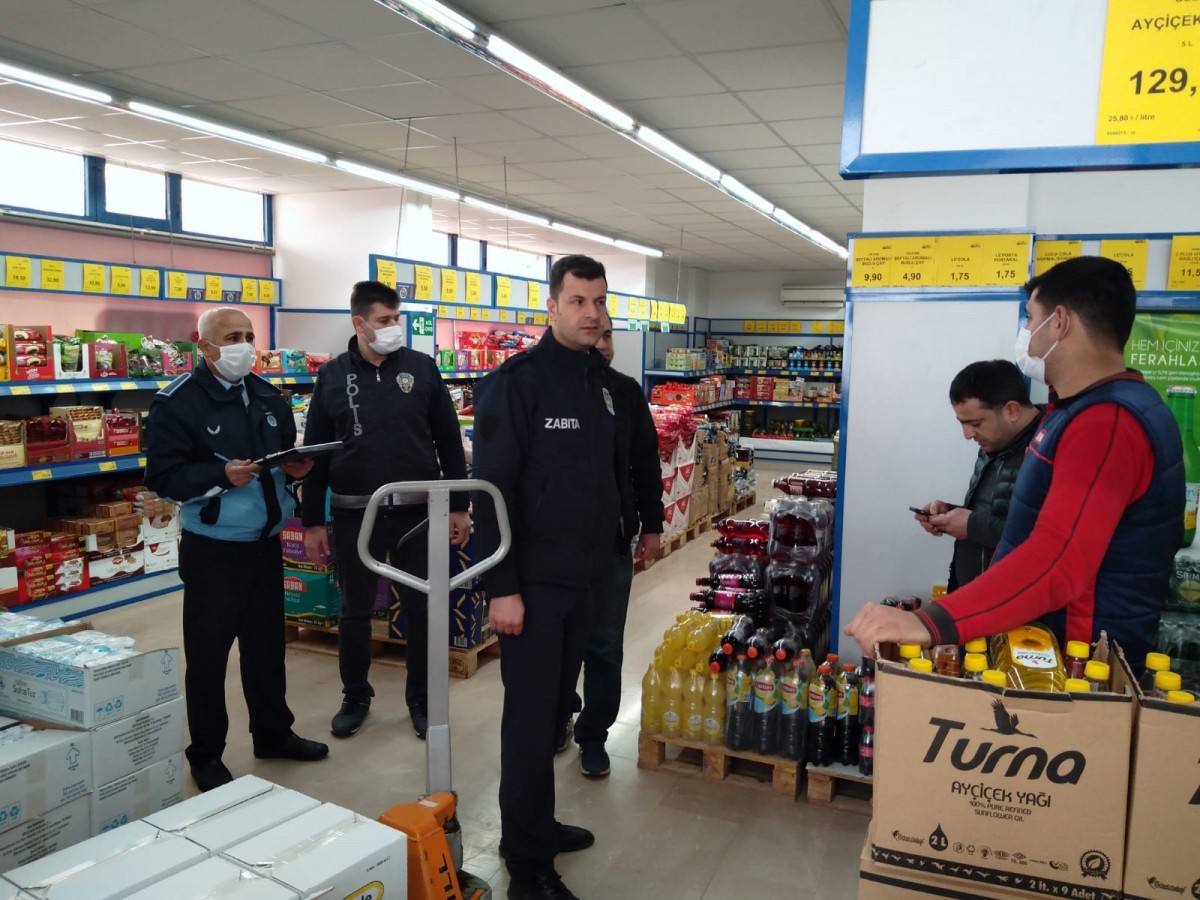 Siverek’te fahiş fiyat ve stokçuluk denetimi