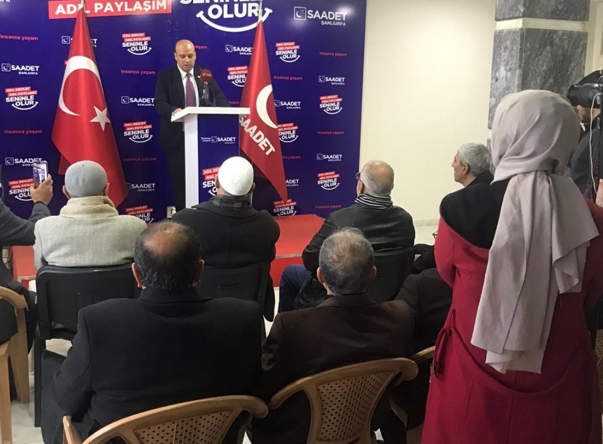 SP Urfa Teşkilat Başkanı Şahapoğlu: Herzog'un Türkiye’ye davet edilişini kınıyoruz