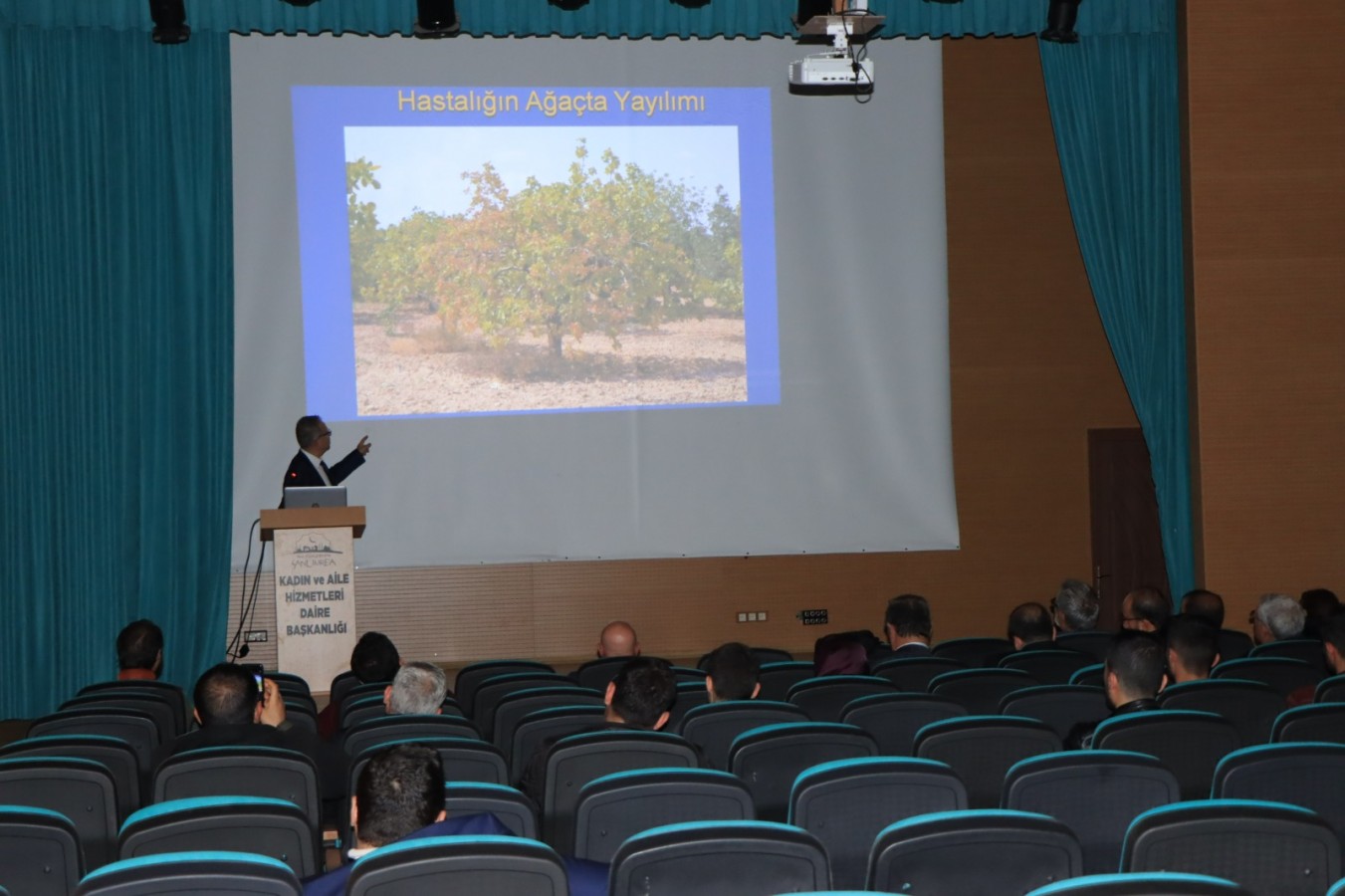 Fıstık üreticilerine eğitim semineri