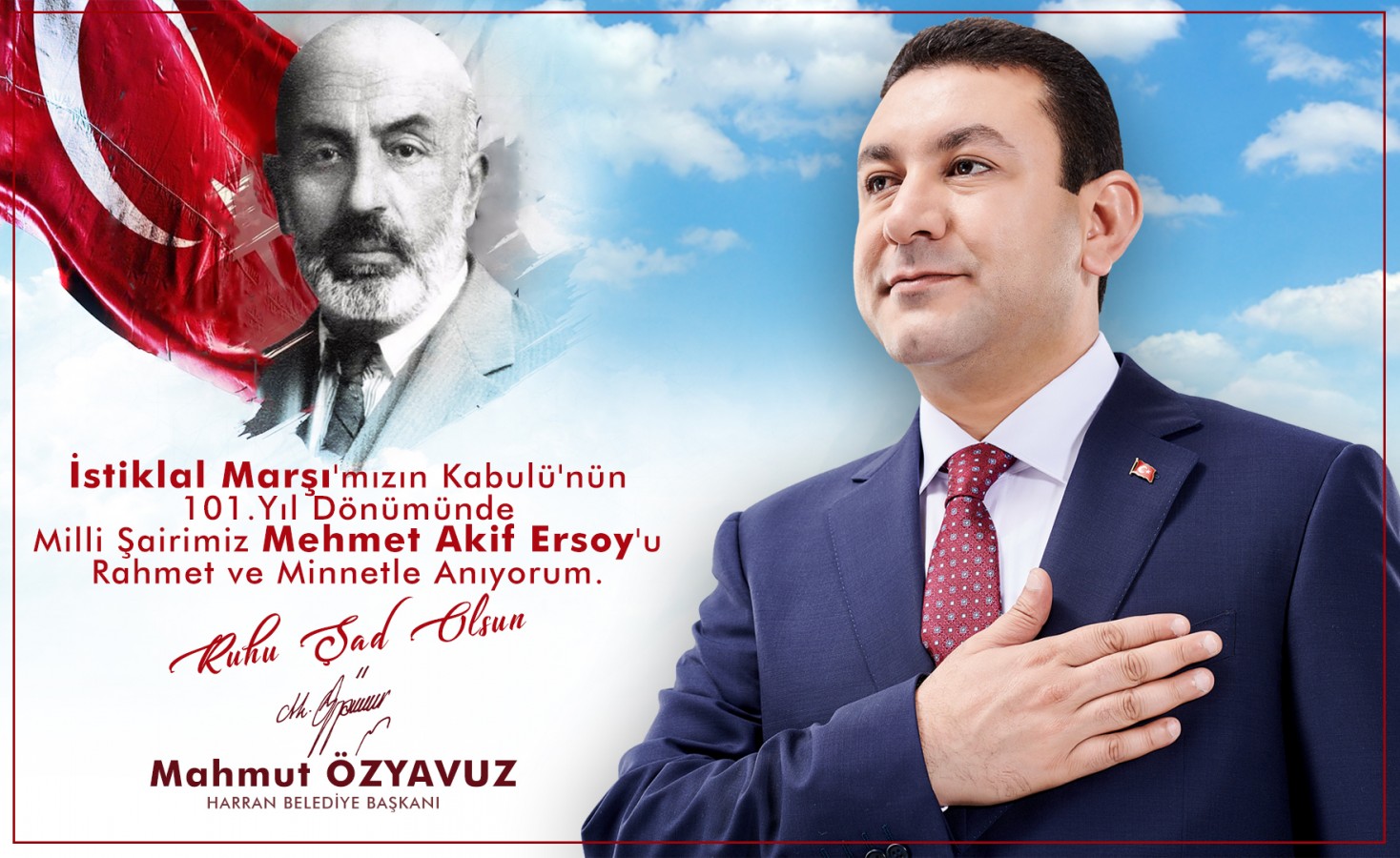 Özyavuz: İstiklal Marşı bağımsızlığımızı vurguluyor