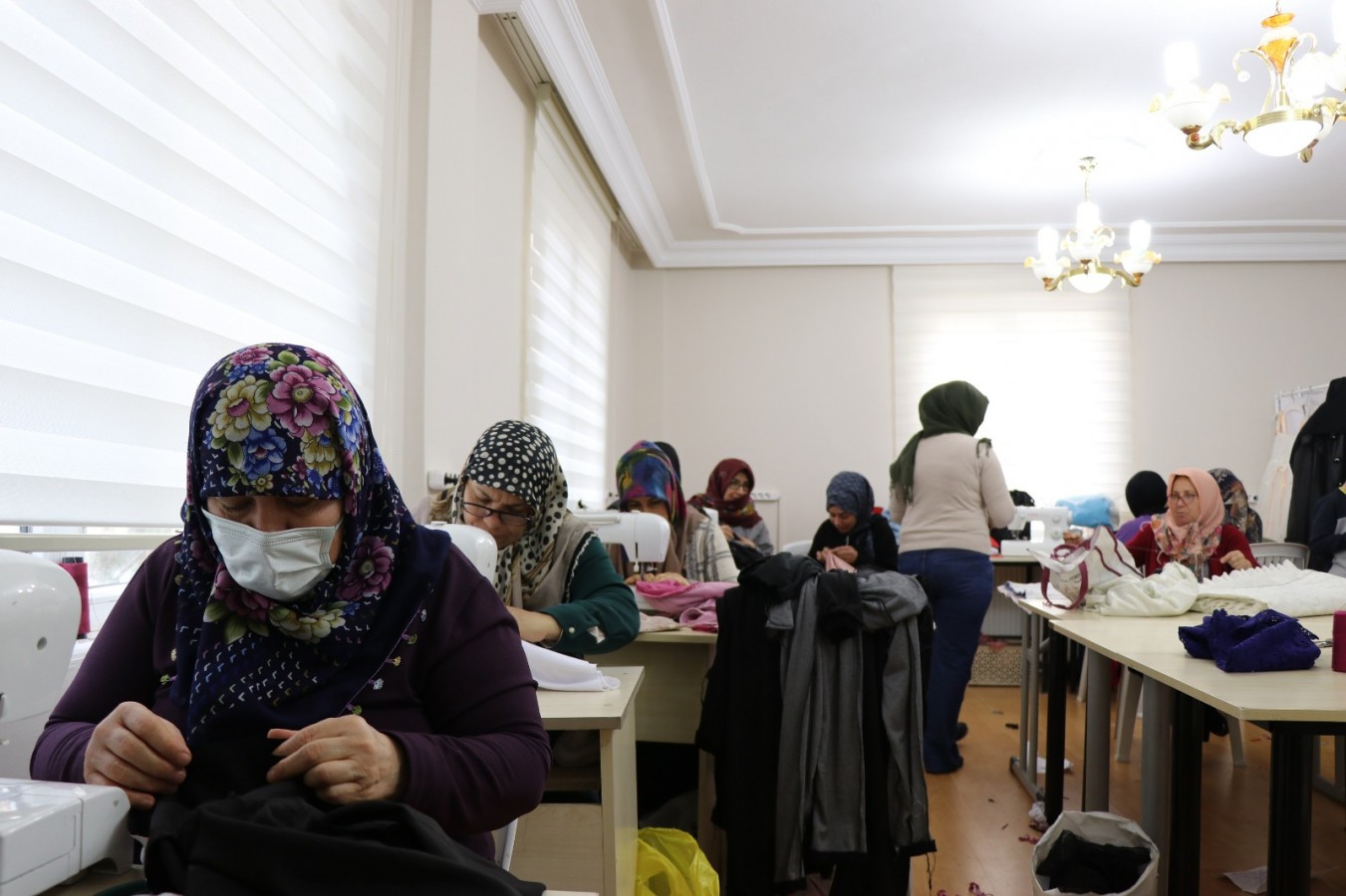 Haliliye’de kadınlar kurslarda eğitim görüyor