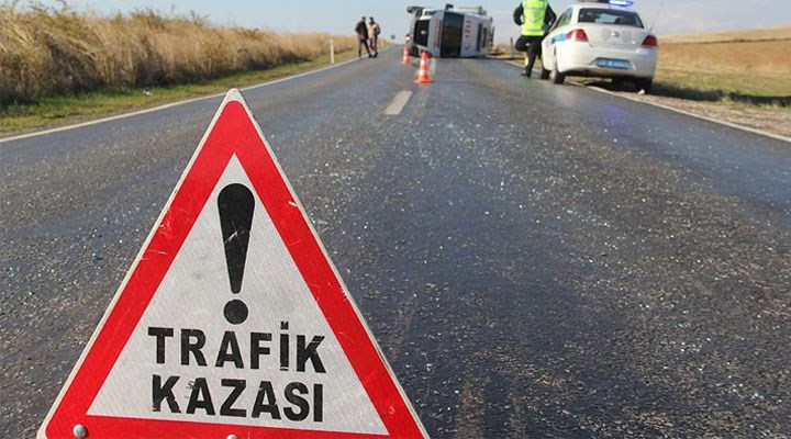 'Ölüm yolunda' zincirleme trafik kazası