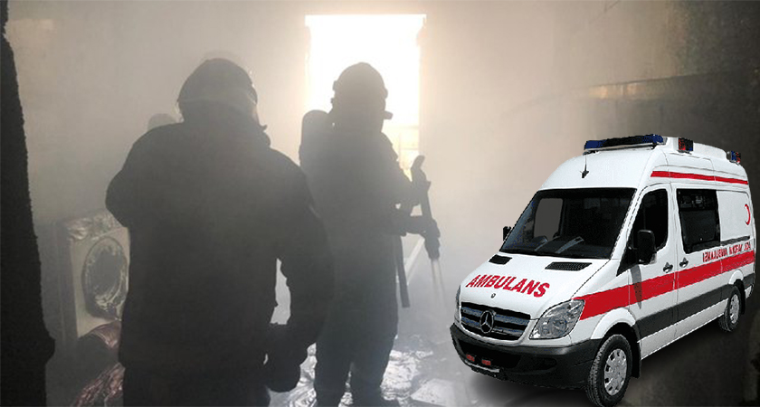 Viranşehir'de gece yarısı korkutan yangın