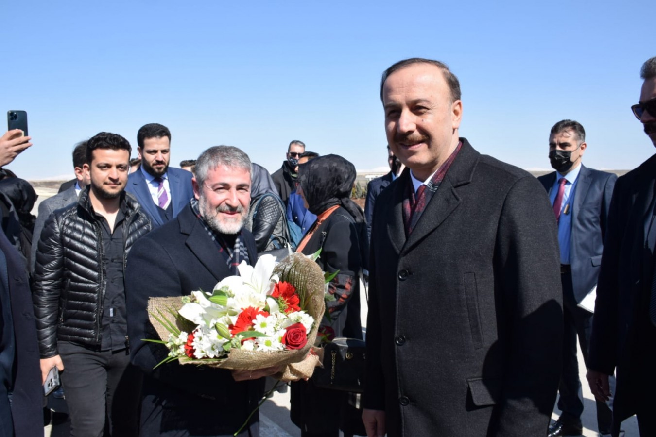 Bakan olarak ilk kez memleketinde