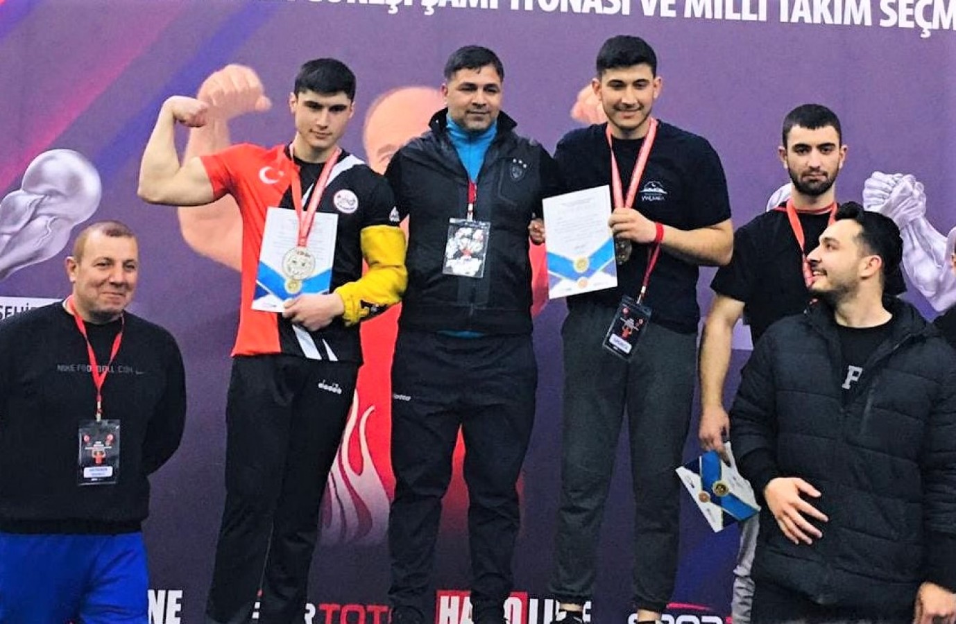 Şampiyonaya Şanlıurfalı sporcular damga vurdu