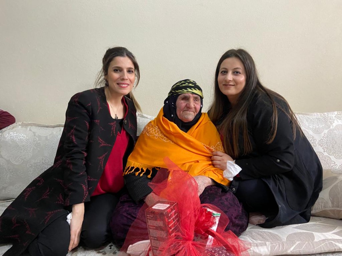 Viranşehir'de yaşlılar unutulmadı