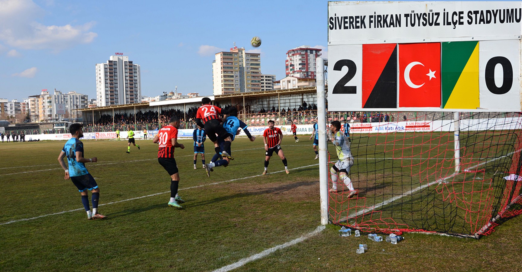 Siverek Belediyespor Viranşehir Belediyespor'u mağlup etti