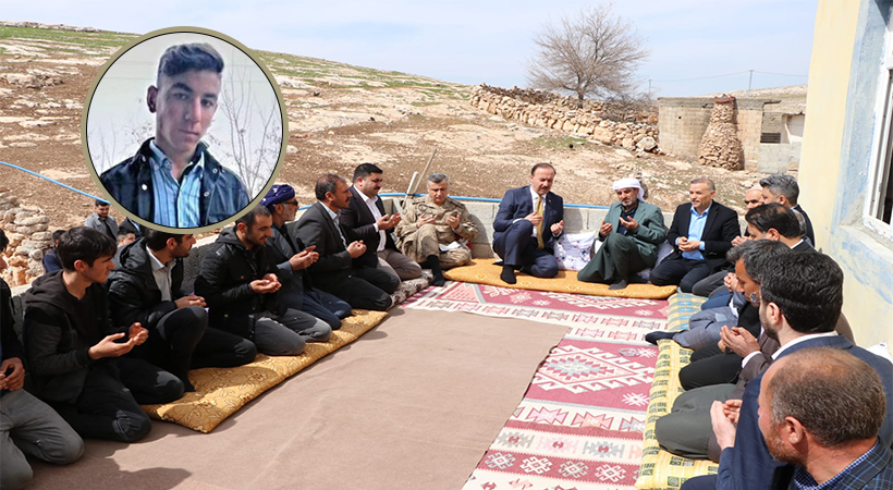 Vali Erin'den şüpheli şekilde ölen Aksem’in ailesine başsağlığı!