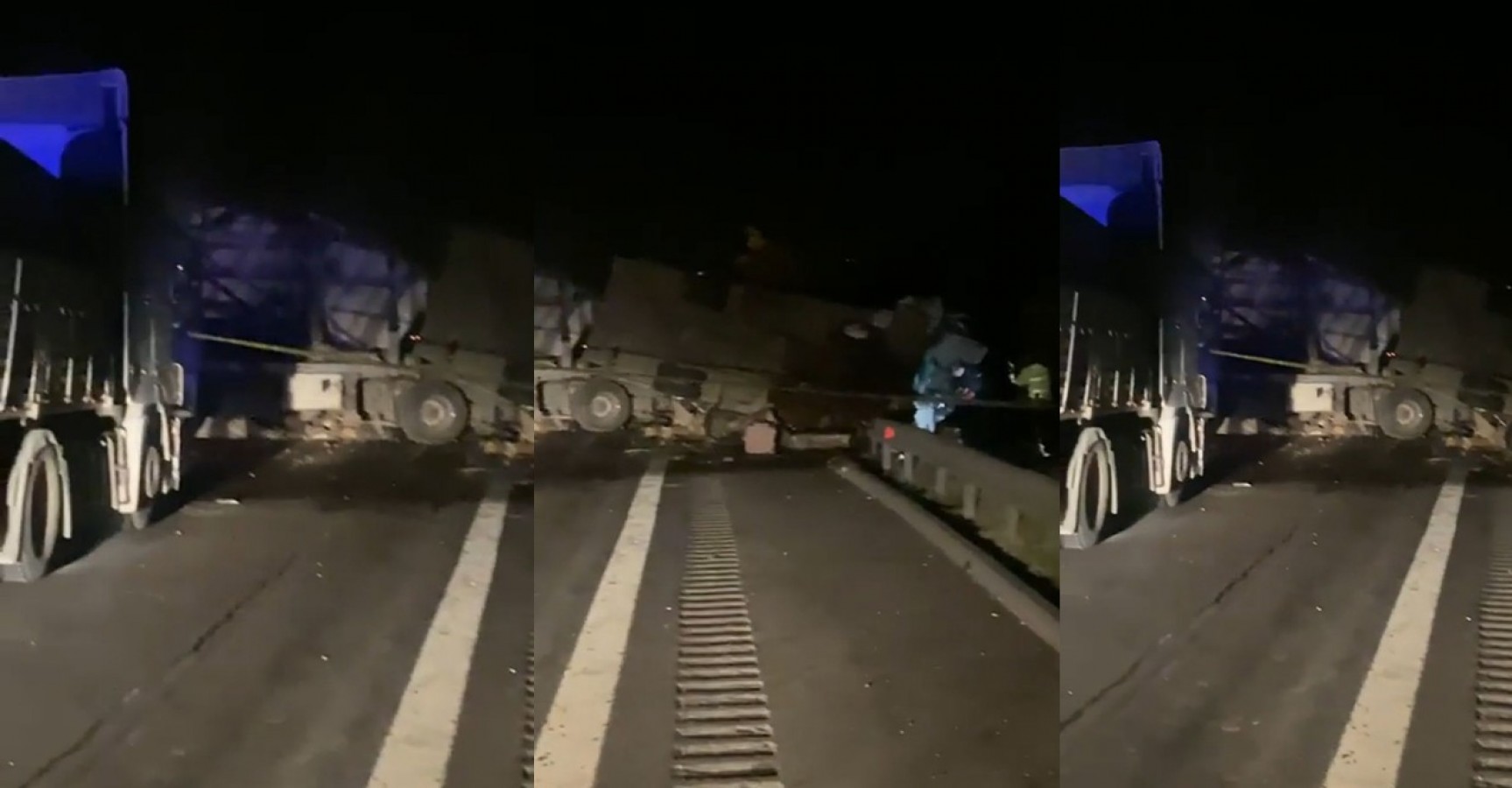 Urfa’da iki tırın çarpıştı kazada ölü ve yaralılar var