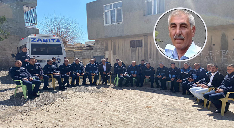 Mesai arkadaşları vefat eden zabıtanın ailesini yalnız bırakmadı