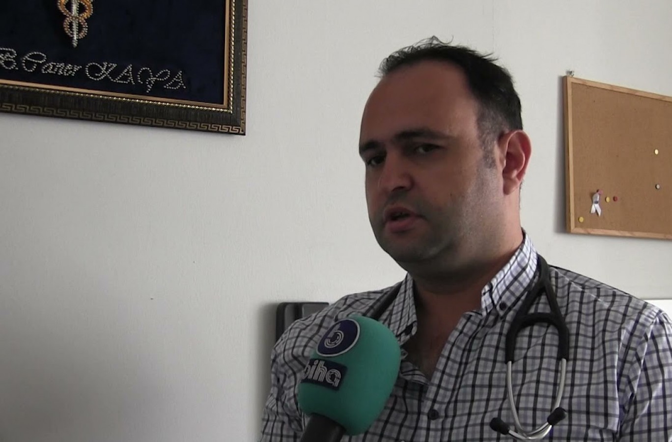 Urfa'da başhekime doçent unvanı verildi