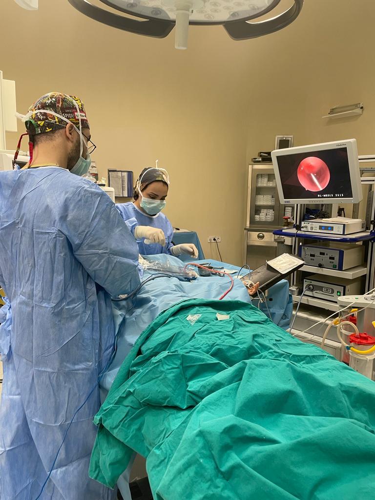 Doktor, hastaya nefes oldu