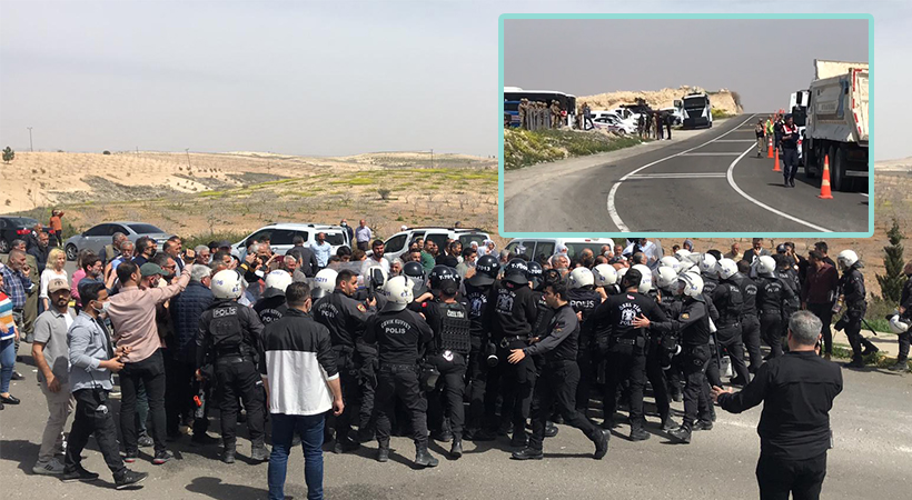 Halfeti’ye giriş çıkışlar kapatıldı