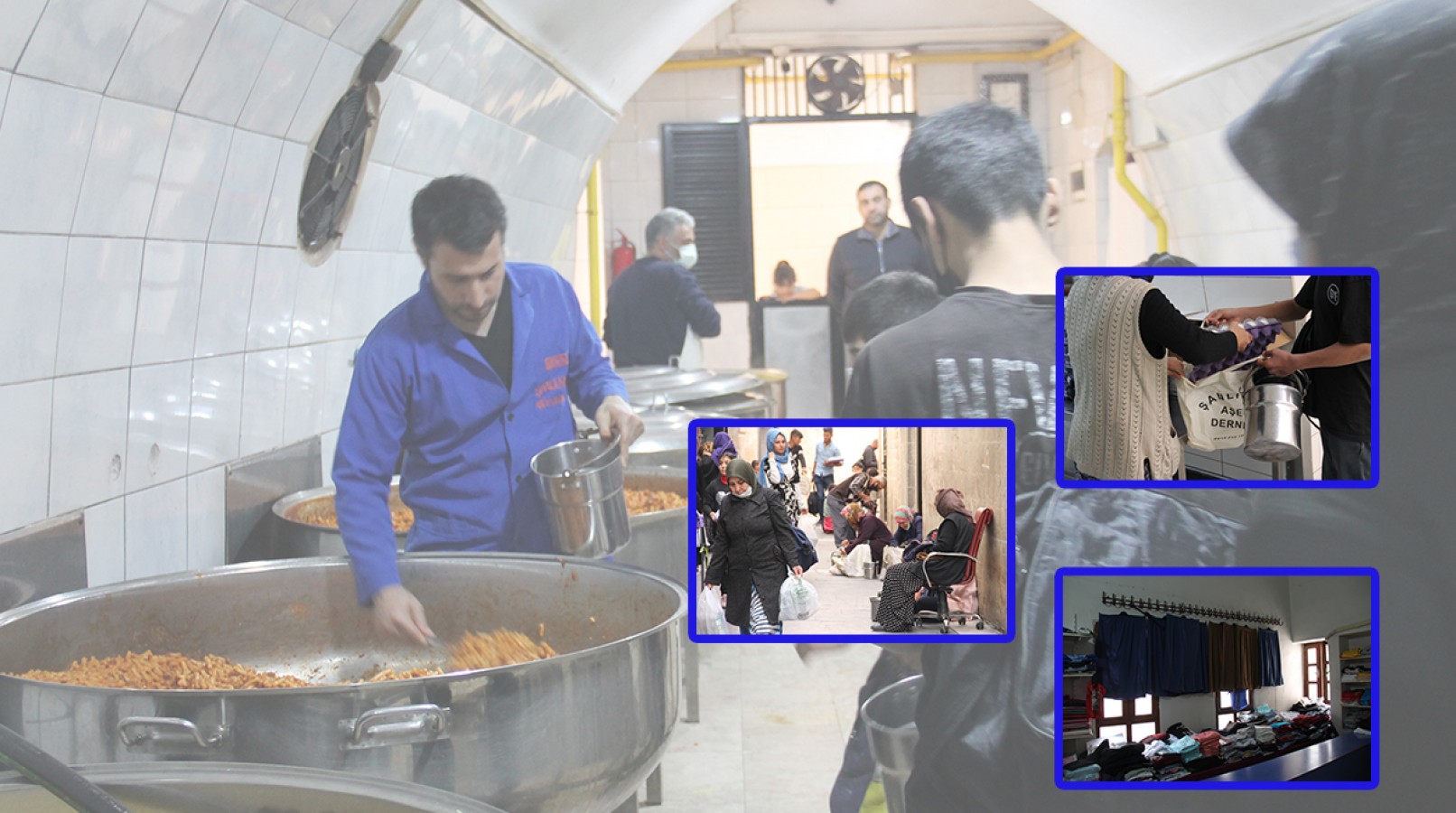 Aşevi binlerce yardıma muhtaç ailenin sıcak yemek kapısı